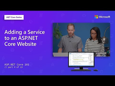 Adding a Service to an ASP.NET Core Website | ASP.NET Core 101 [4 of 13]
