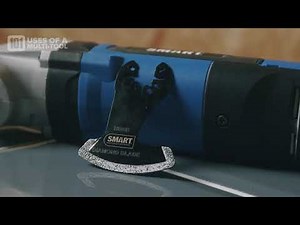 How to remove grout between small tiles with a multi-tool