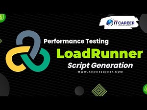 Performance Testing with LoadRunner | Script Generation | Beginner to Advanced