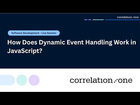 How Does Dynamic Event Handling Work in JavaScript?