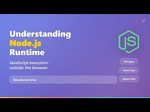 🚀 Node.js Runtime Explained: Beginner's Guide to V8 & Event Loop