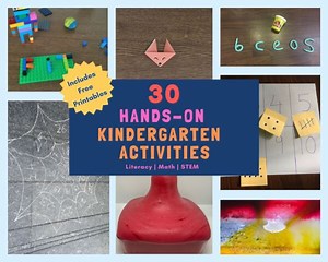Learning Activities for Kindergarten