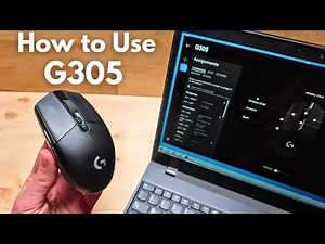 How to SETUP & Use - Logitech G305 Wireless Mouse