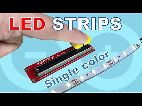 LED Strips & Arduino – Understanding 5V and 12V Single-Color Strips