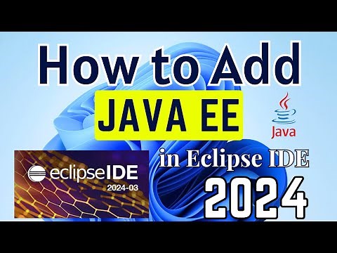 Install Java EE in Eclipse IDE [2024] |Java EE Missing | Servlet and JSP Setup for Beginners