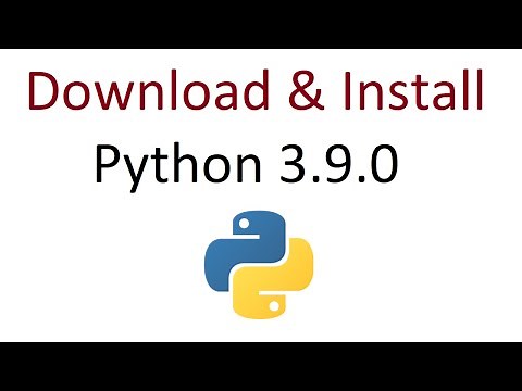 How to Install Python 3.9.0 on Windows 10 (64-bit )