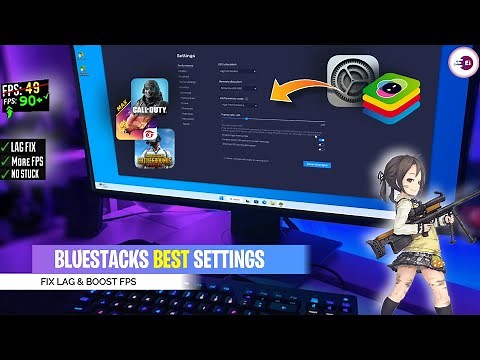 Bluestacks Best Settings For Low End PC | Lag Fix & FPS Boost | 2025 Guide Bluestacks 5 |