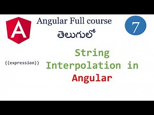 String Interpolation | string Interpolation in angular |Data binding in Angular | Angular tutorials