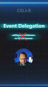 🤔 Frontend Interview 25/300 | Don't Fail ❌ Event Delegation Explained #shorts #sikar #javaScript