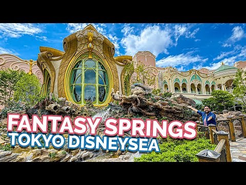 Inside the NEW Fantasy Springs at Tokyo DisneySea!