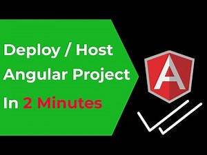 How To Deploy / Host Angular 4 5 6 Project to Server