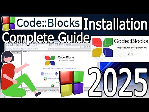 How to install CodeBlocks IDE on Windows 10/11 [ 2025 Update ] MinGW GCC Compiler | C & C++ Programs