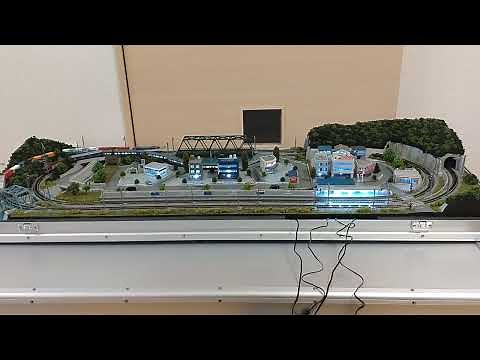 パート2 改良版 Zゲージ 東京マルイ Pro Z ジオラマ レイアウト Part 2 Modified Z scale Tokyo Marui Pro Z diorama layout