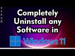 How to Completely Uninstall any Software from Windows 11 | Remove Programs or Apps Completely