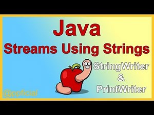 Java Streams Using Strings - The StringWriter and PrintWriter Class - toString Method - APPFICIAL