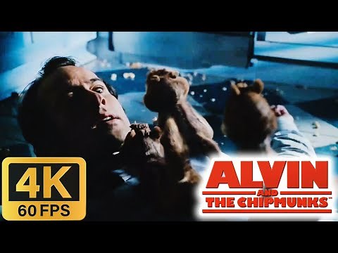 Alvin and the Chipmunks (2007) - Chipmunks Introduce Themselves to Dave [4K/60FPS]
