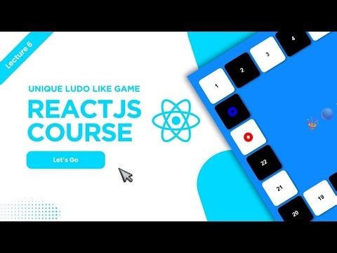 React JS Tutorial for Beginners | Build a Ludo Like Game with Dice Roll & Player Movement (Part 6)