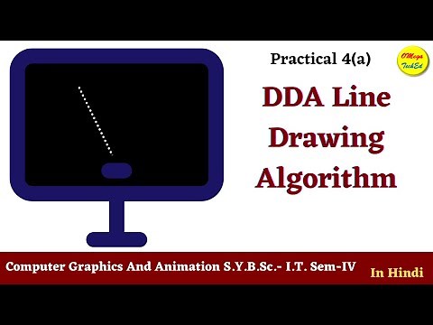 Practical-4(a) Develop the program for DDA line drawing algorithm.