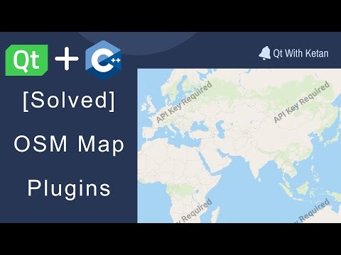 [Solved] Api Key Required In OSM Map | Qt Map Application | Qt QML Map