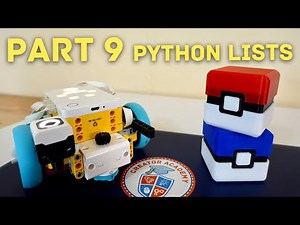 Learn Python for SPIKE Prime (LEGO 45678) Part 9: Python Lists ***For version 2 (Legacy)***