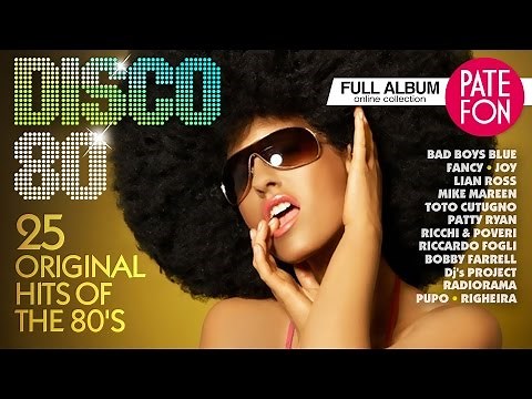DISCO-80 /Various artists/ 25 ORIGINAL HITS OF THE 80'S
