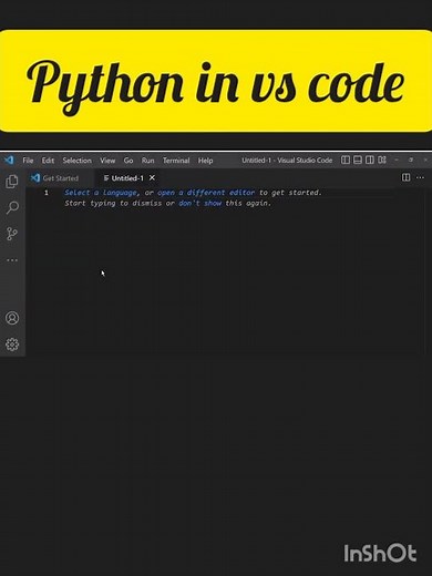 Python in vs code | How to run python in visual studio code #python #pythontutorial