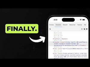 DevTools, but for Mobile Browsers