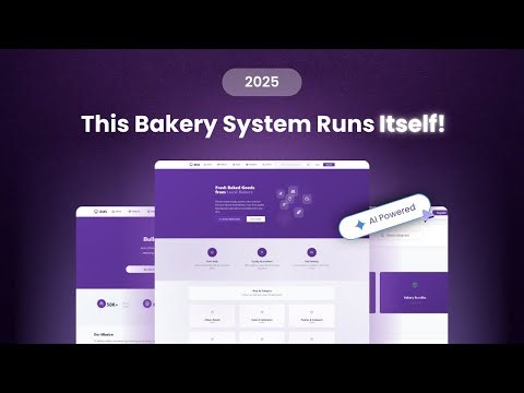 Bakery Management System Web App 2025 | Full Stack React Laravel Project | Buyer-Seller Platform