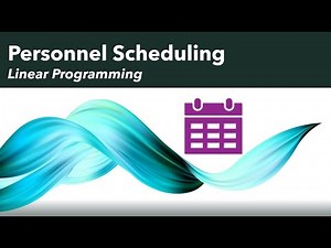 Personnel Scheduling using Python Pulp | Linear Programming | Operations Research