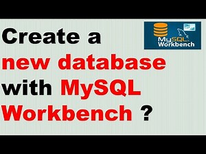 Create a new database with MySQL Workbench ? | Create a Database using MySQL Workbench