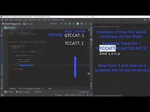 Using Python to Find All K-mer Possibilities in a FASTA file