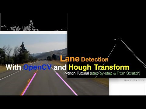 Quick & Easy Lane Detection with OpenCV and Hough Transform | Python Tutorial (From Scratch)