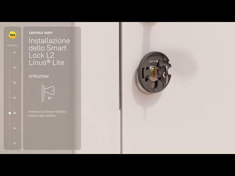 Come installare lo Smart Lock Linus® L2 Lite su un cilindro svizzero 22 mm