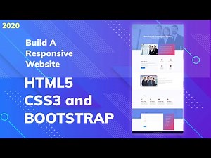 Learn How To Make A Website Using HTML, CSS, BOOTSTRAP And Jquery in 2020 | CORPORATE WEBSITE
