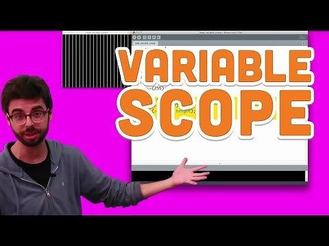 6.4: Variable Scope - Processing Tutorial