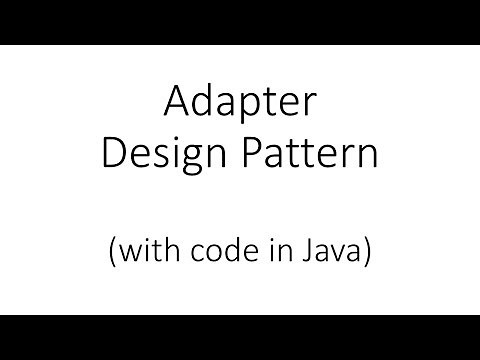 Adapter Design Pattern in Java