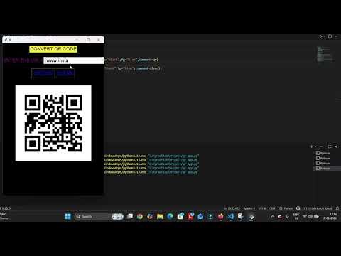 Qr code Generator using python