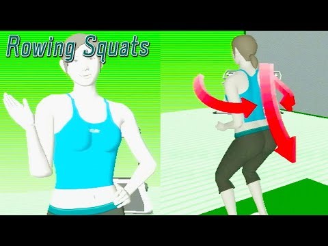 Rowing Squats - Wii Fit Strength Training