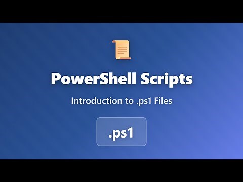 PowerShell Scripts Tutorial: How to Create and Run .ps1 Files for Beginners