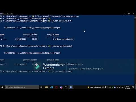 Cómo crear carpetas, archivos, enlaces soft y hard, mover, comprimir, extraer y borrar en Powershell