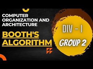 Booth's Multiplication Algorithm with Examples | Computer Organization and Architecture | COAA HA