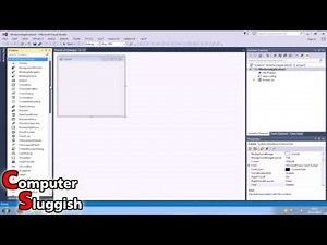Visual Basic 2013 Tutorial For Beginners Part #1 - Basic Form Control (HELLO)