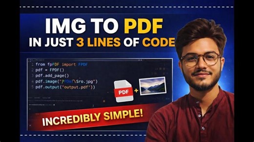 Python Image to PDF Conversion Tutorial | Rudra Samanta posted on the topic | LinkedIn