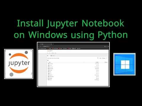 How to Install Jupyter Notebook on Windows 10/11 using Python (2026) | Step-by-Step Guide