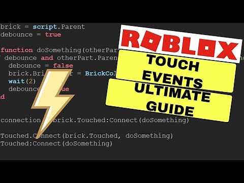 Roblox Touch Events: Ultimate Guide