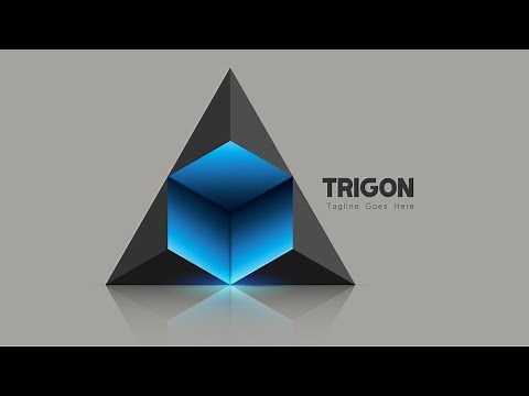 Illustrator Logo Design Tutorial (Trigon)