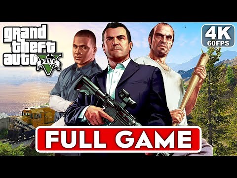 GTA 5 Gameplay Walkthrough FULL GAME [4K 60FPS] - No Commentary