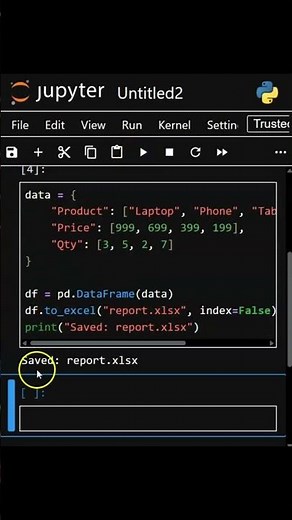 Create an Excel File in Seconds with Python (Beginner-Friendly)