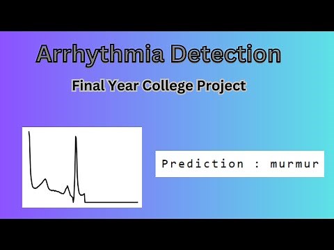 Arrhythmia Detection | Deep Learning | ECG Images Classification | Python Project | Machine Learning