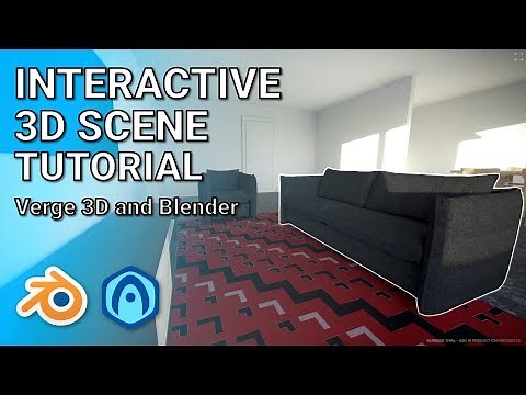 How To Create 3D Interactive Web Experiences in Blender 2.80 & Verge3D